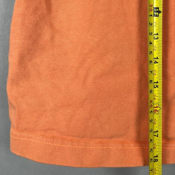Nike Center Swoosh Orange Tank Top Size Medium Sleeveless Active - Picture 3 of 6